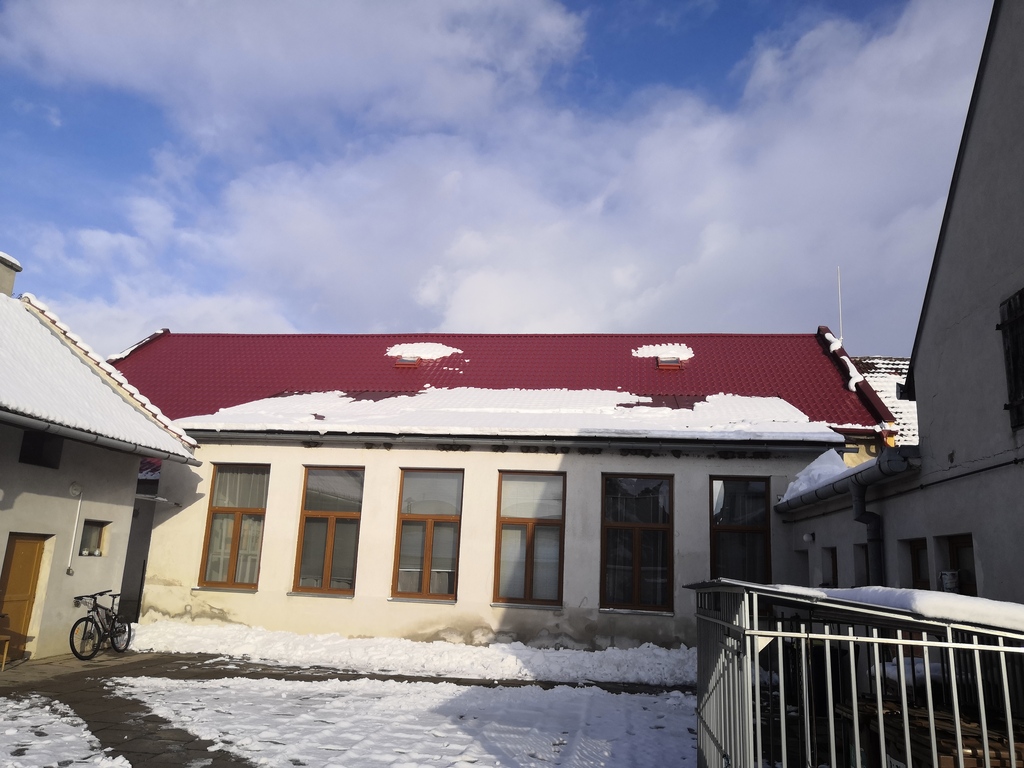 Oprava střechy kulturního domu 2021